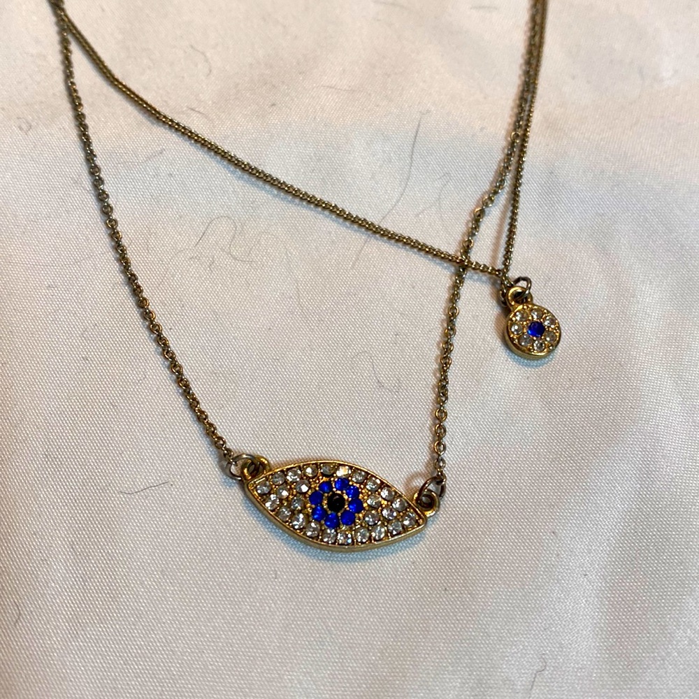 Aldo evil eye necklace